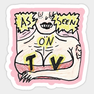 As seen On TV Sticker